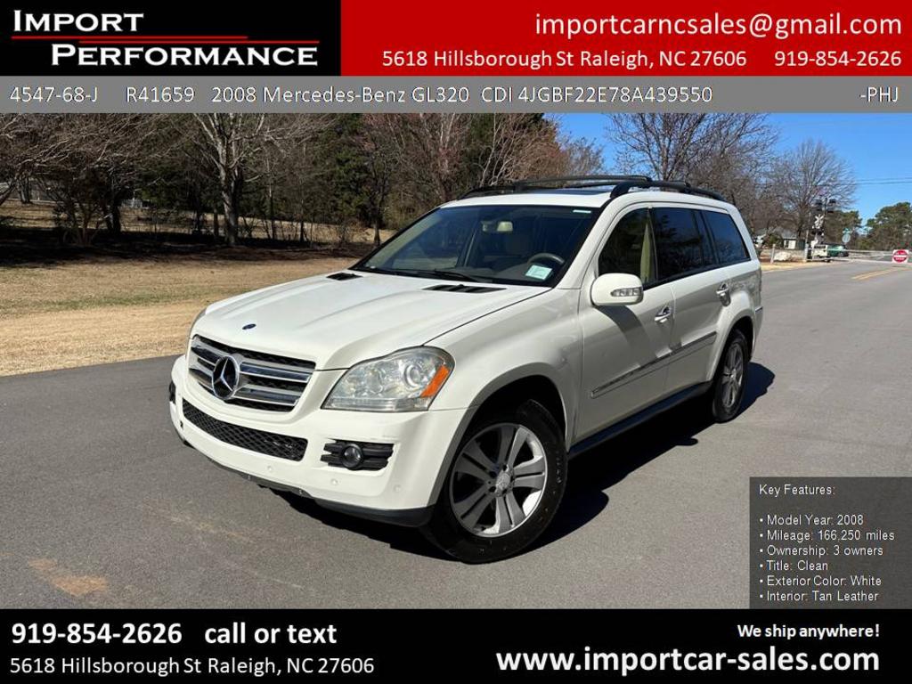2008 Mercedes-Benz GL-Class - $6,500